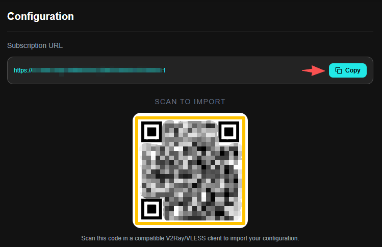 Clash Verge setup screenshot